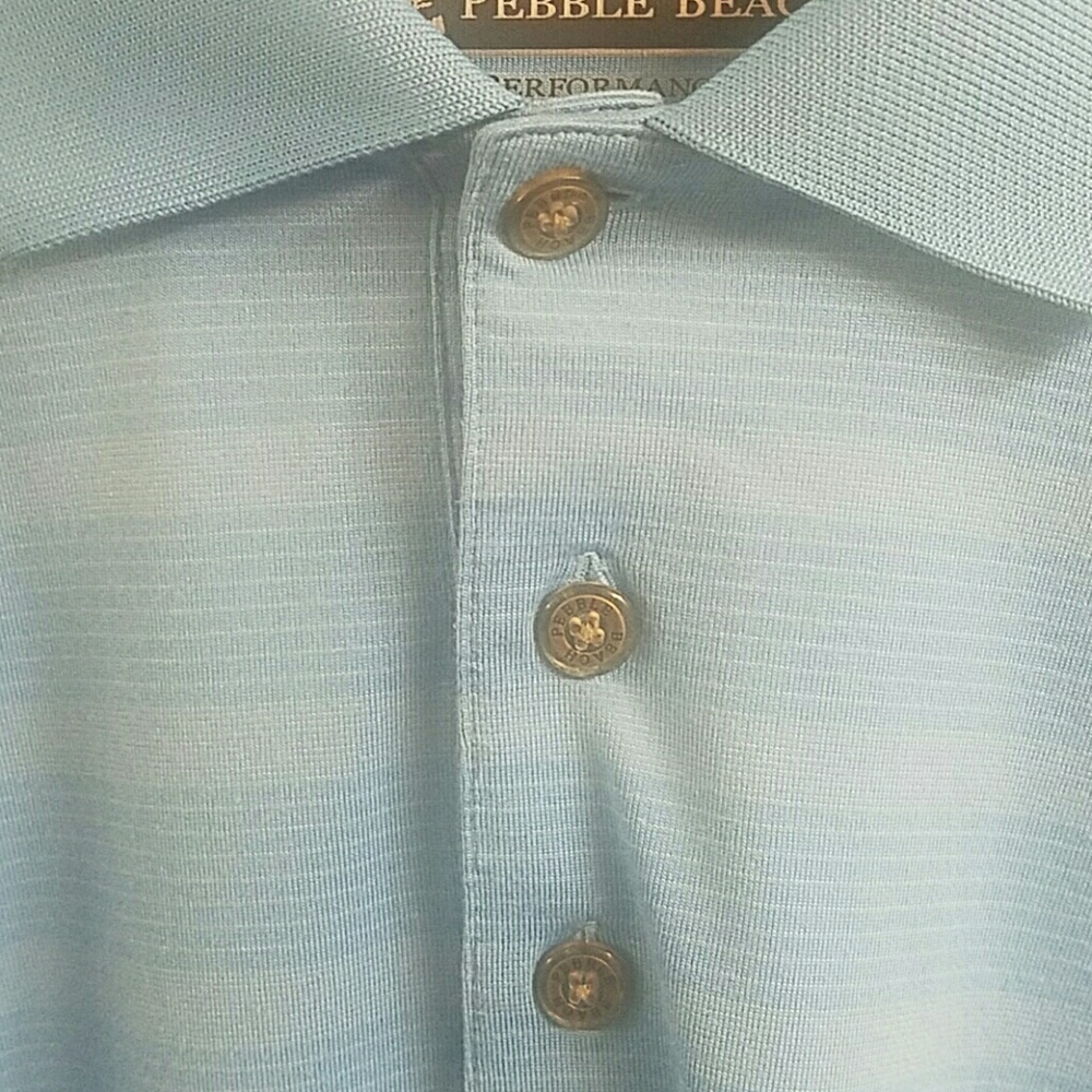 Mens Pebble Beach Polo Shirt - Picture 4 of 5